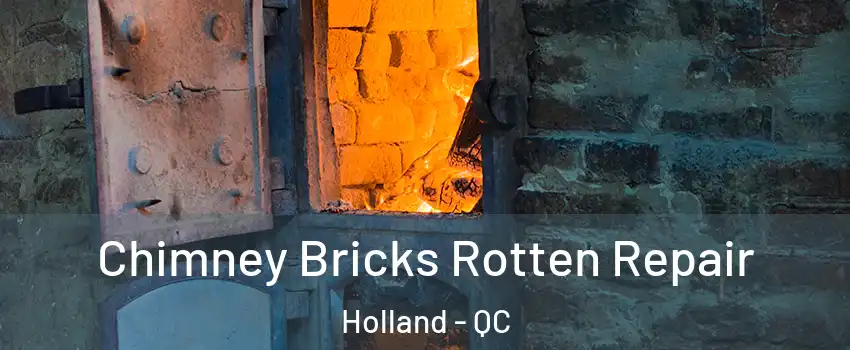 Chimney Bricks Rotten Repair Holland - QC