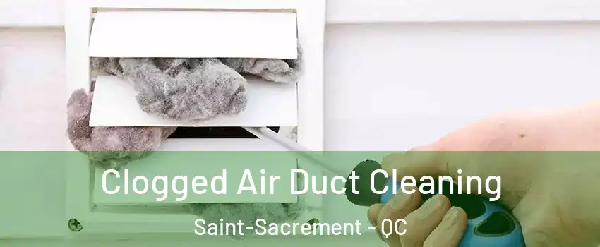  Clogged Air Duct Cleaning Saint-Sacrement - QC