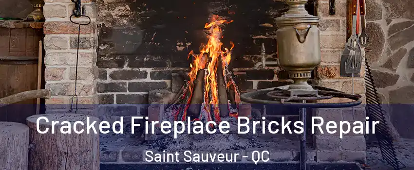  Cracked Fireplace Bricks Repair Saint Sauveur - QC