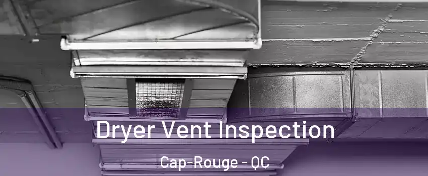  Dryer Vent Inspection Cap-Rouge - QC