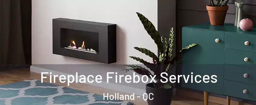  Fireplace Firebox Services Holland - QC