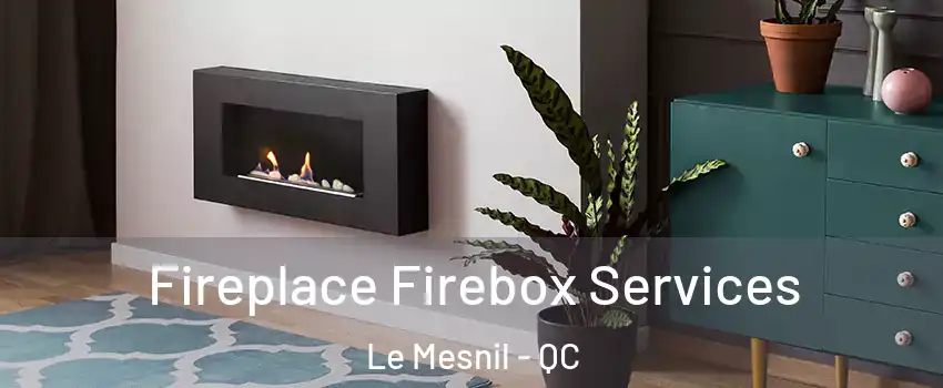 Fireplace Firebox Services Le Mesnil - QC