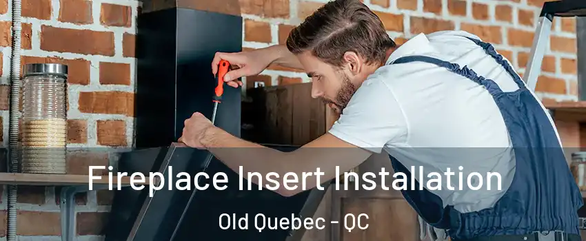  Fireplace Insert Installation Old Quebec - QC