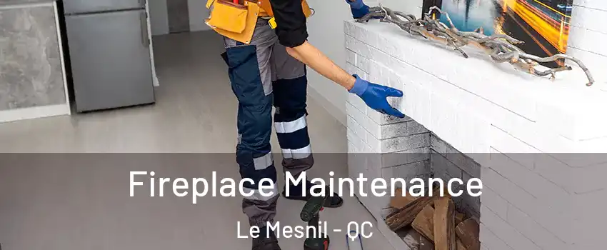 Fireplace Maintenance Le Mesnil - QC