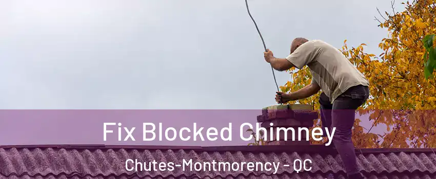 Fix Blocked Chimney Chutes-Montmorency - QC