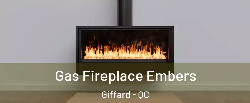  Gas Fireplace Embers Giffard - QC