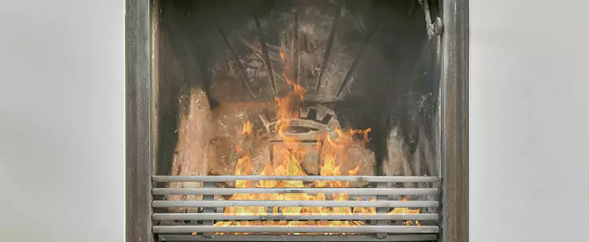 Travis Industries Linear Gas Fireplace Installation in Quebec City, Quebec