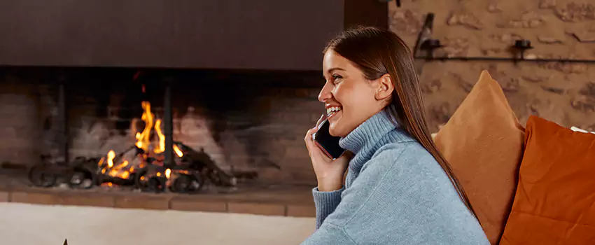 Dimplex Built-In Electric Fireplace Installation in Quebec City, QC