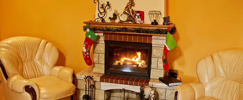 Fireplace Hearth Ideas in Quebec City, Quebec