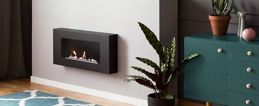 Ortal Island Fireplace Installation in Quebec City, Quebec 