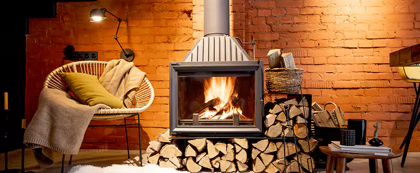 Pellet Stove Chimney Pipe Brackets Installation in Quebec City, QC