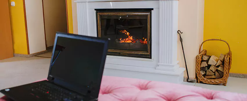 Valor Outdoor Gas Fireplace in Quebec City, Quebec