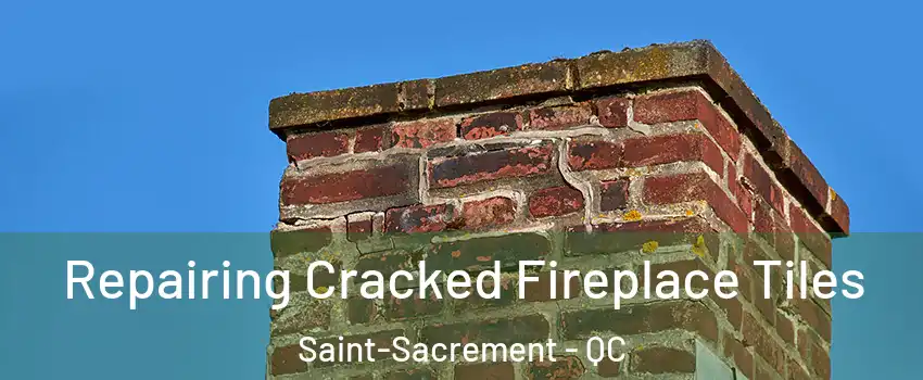  Repairing Cracked Fireplace Tiles Saint-Sacrement - QC